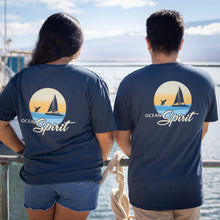 Ocean Spirit Men's Short Sleeve T-Shirt and Shot Glass