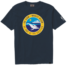 Support the Whales - Go Slow Whale Below T-Shirt